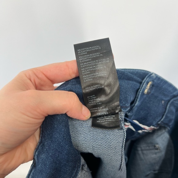 Maeve by Anthropologie The Skipper High Rise Wide Leg Cropped Jeans - Picture 8 of 8